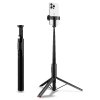 Spigen S541W Bluetooth Selfie Stick Tripod – Stabilny Statyw 2w1 z Pilotem, Black